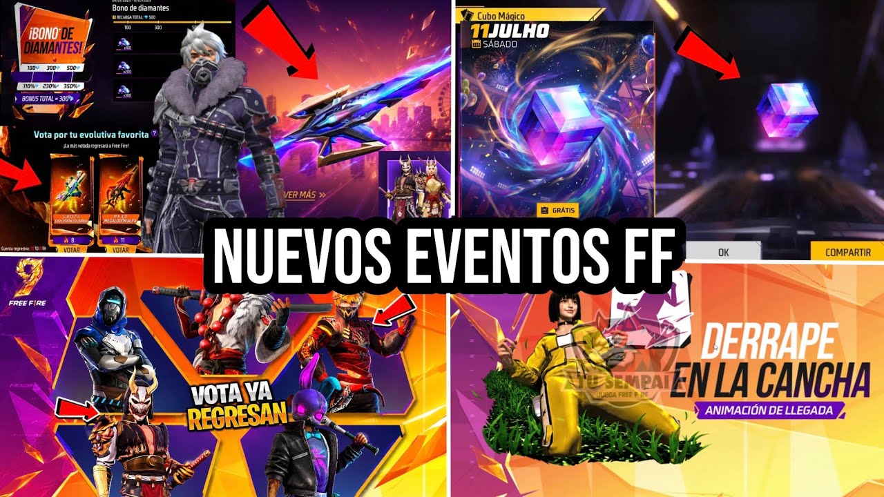 que eventos destacados estan ocurriendo en free fire