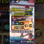 que recompensas se pueden obtener en los eventos de free fire pase elite