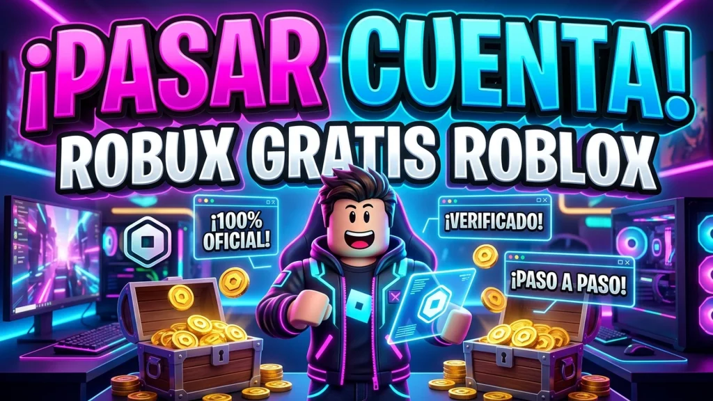 Descubre Cómo Pasar una Cuenta de Roblox y Conseguir Robux Gratis