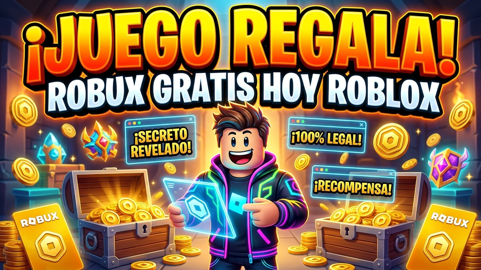 Descubre el juego que te regala Robux gratis en Roblox hoy mismo