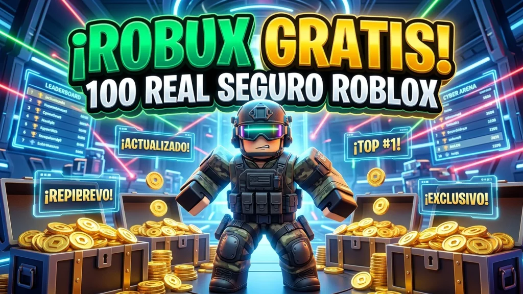 Descubre Cómo Conseguir Robux Gratis 100% Real y Seguro