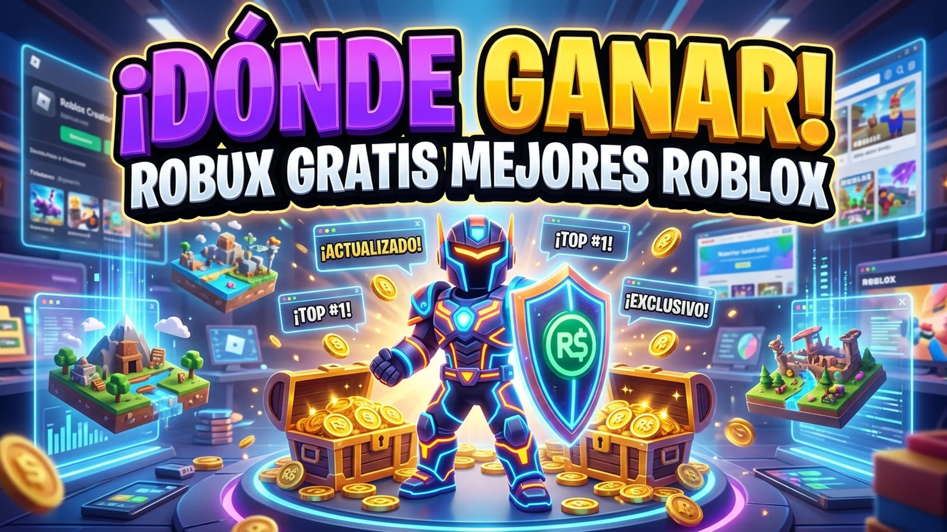 Descubre Dónde Ganar Robux Gratis: Mejores Apps y Páginas 2023